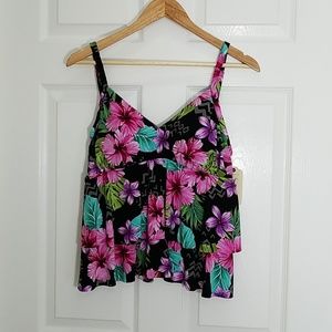 St. John's Bay Swim - St. John's Bay Tankini SwimsuitTop St. John's Bay Swim - St. John's Bay Tankini SwimsuitTop